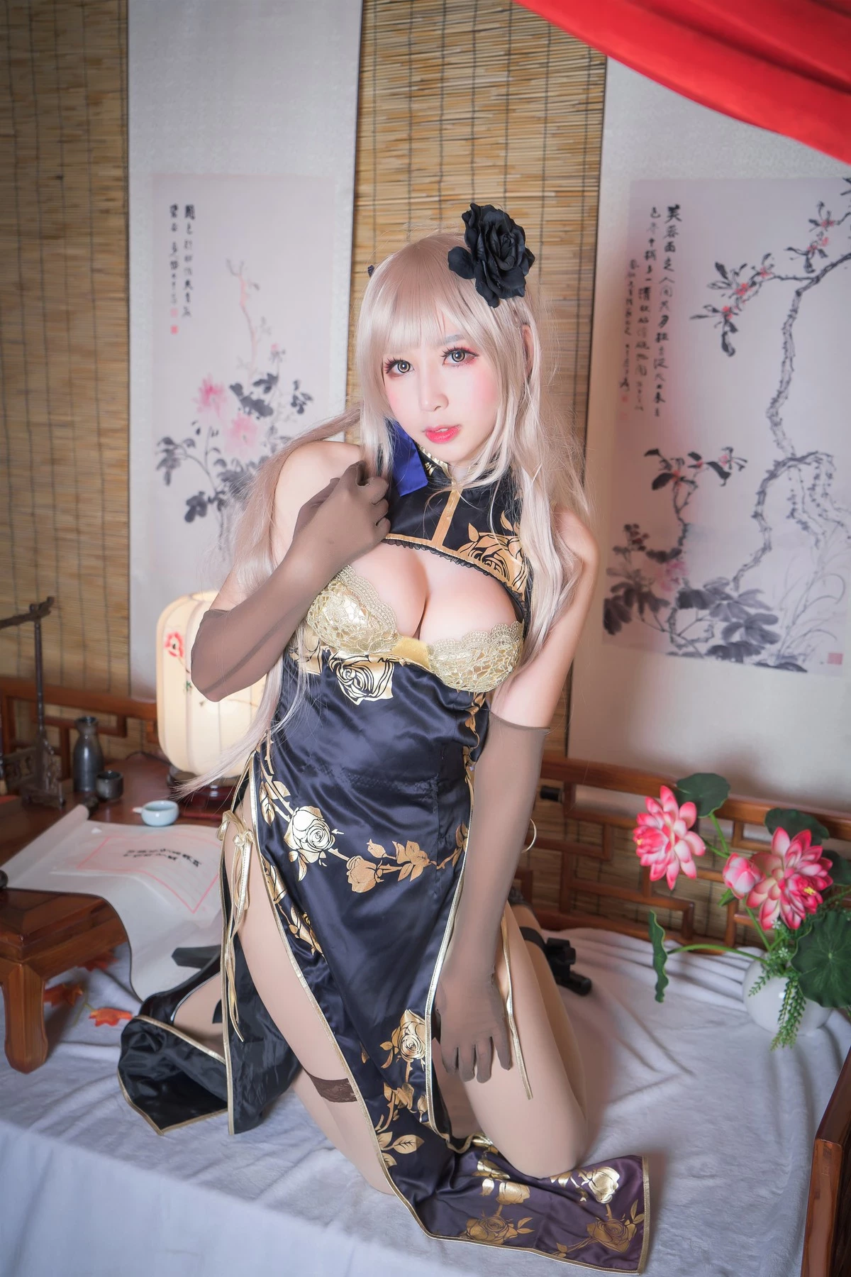 黑米粥 Cosplay 金蓮