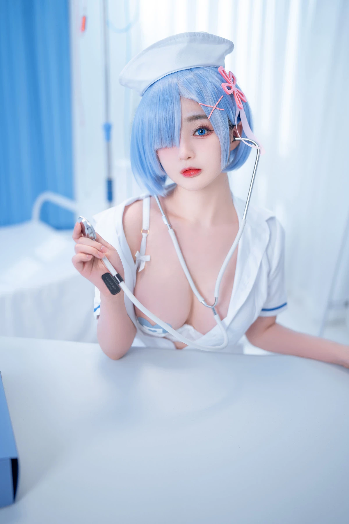 桜井寧寧 Cosplay 雷姆護士 Nurse Rem