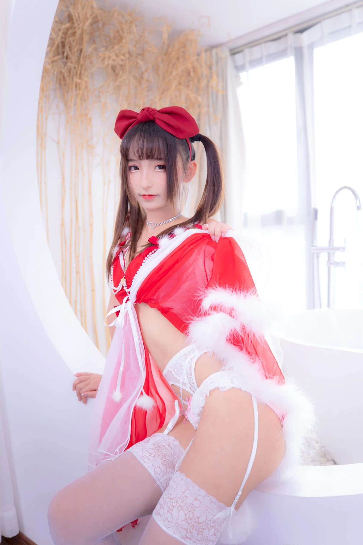 神楽坂真冬 Cosplay 天使への願い