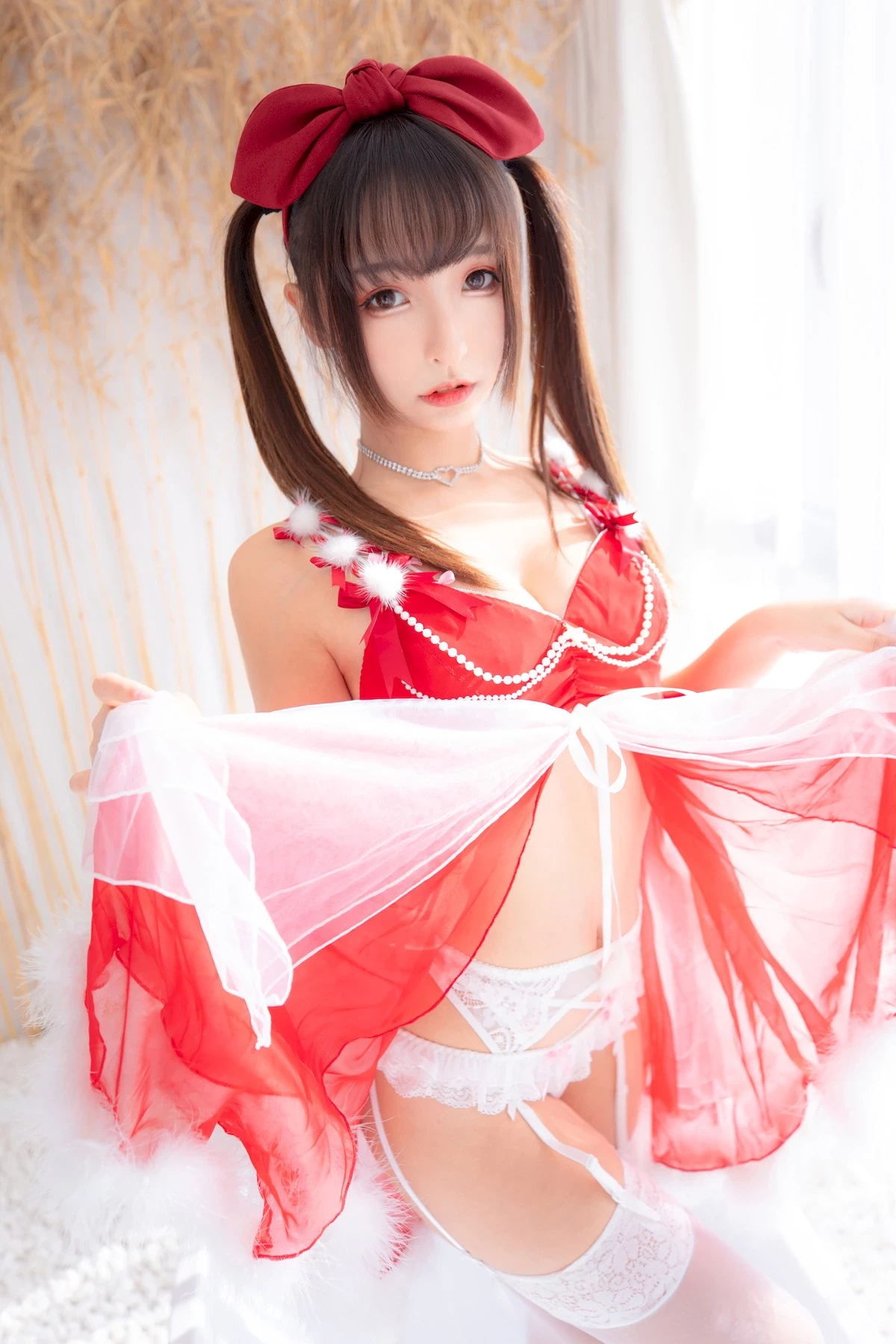 神楽坂真冬 Cosplay 天使への願い