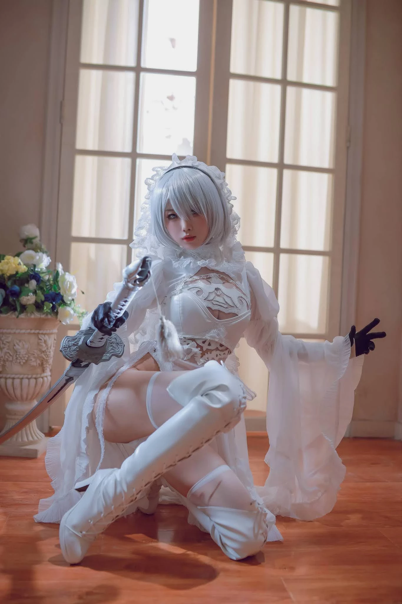 [水淼Aqua] 2B White Version NieR_Automata ニーア オートマタ