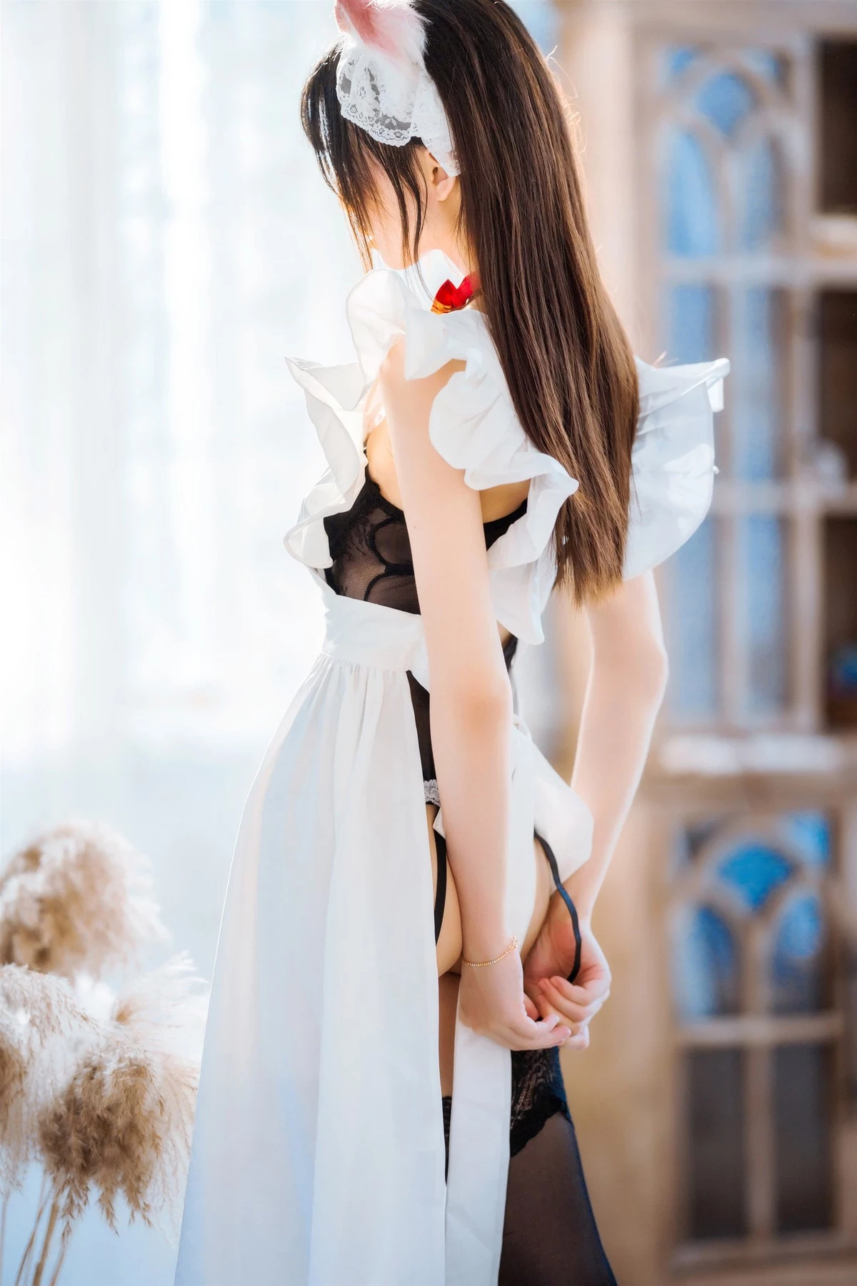 桜桃喵 Cosplay 長裙妹抖