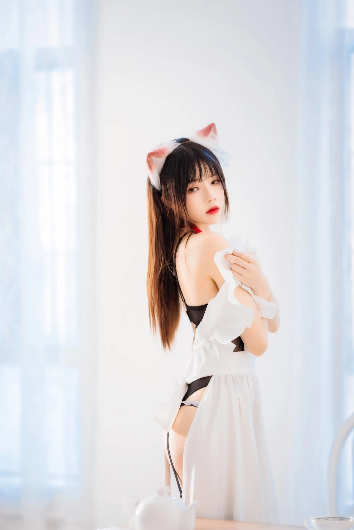 桜桃喵 Cosplay 長裙妹抖