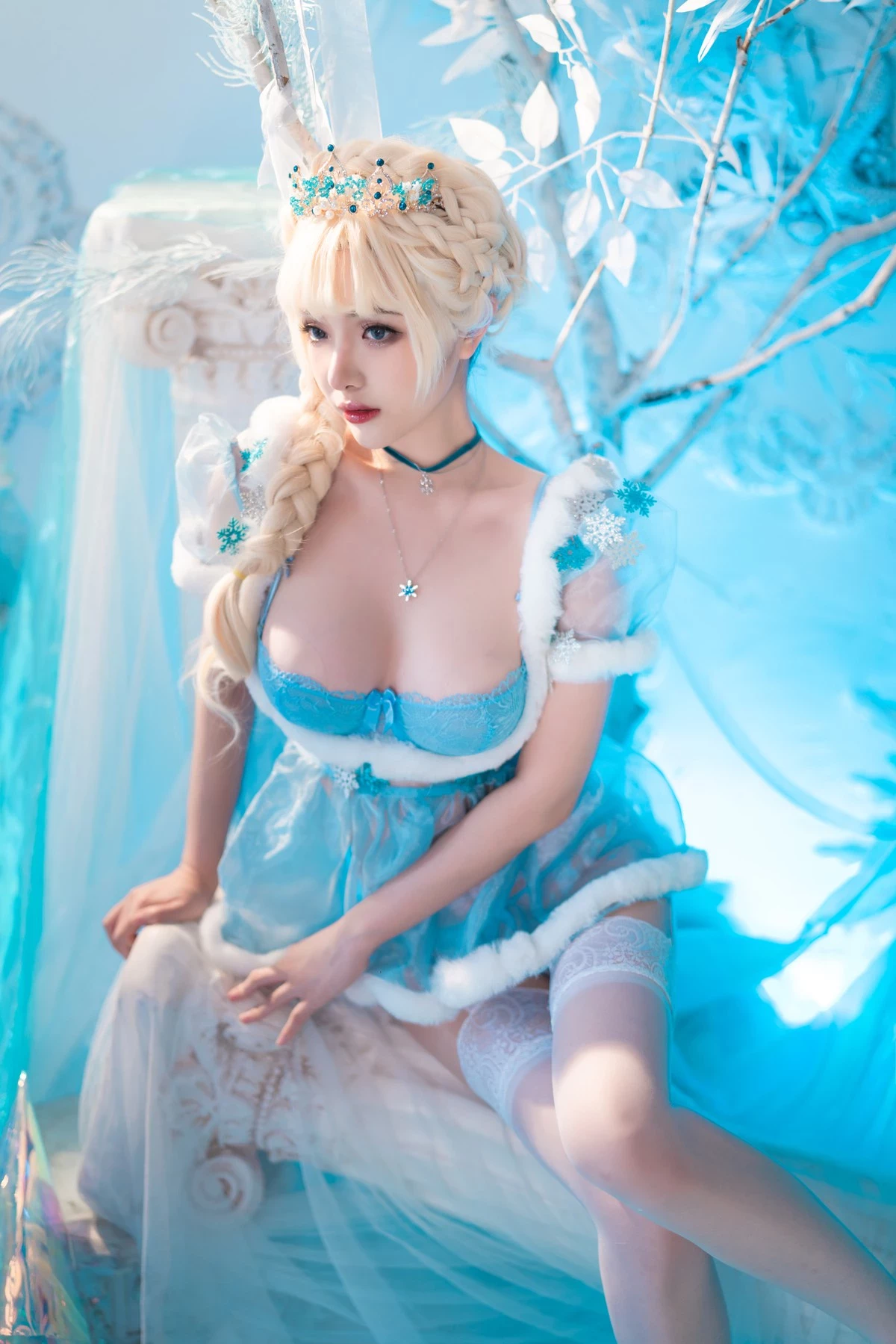 雯妹 Cosplay 冰雪 Snow Ice