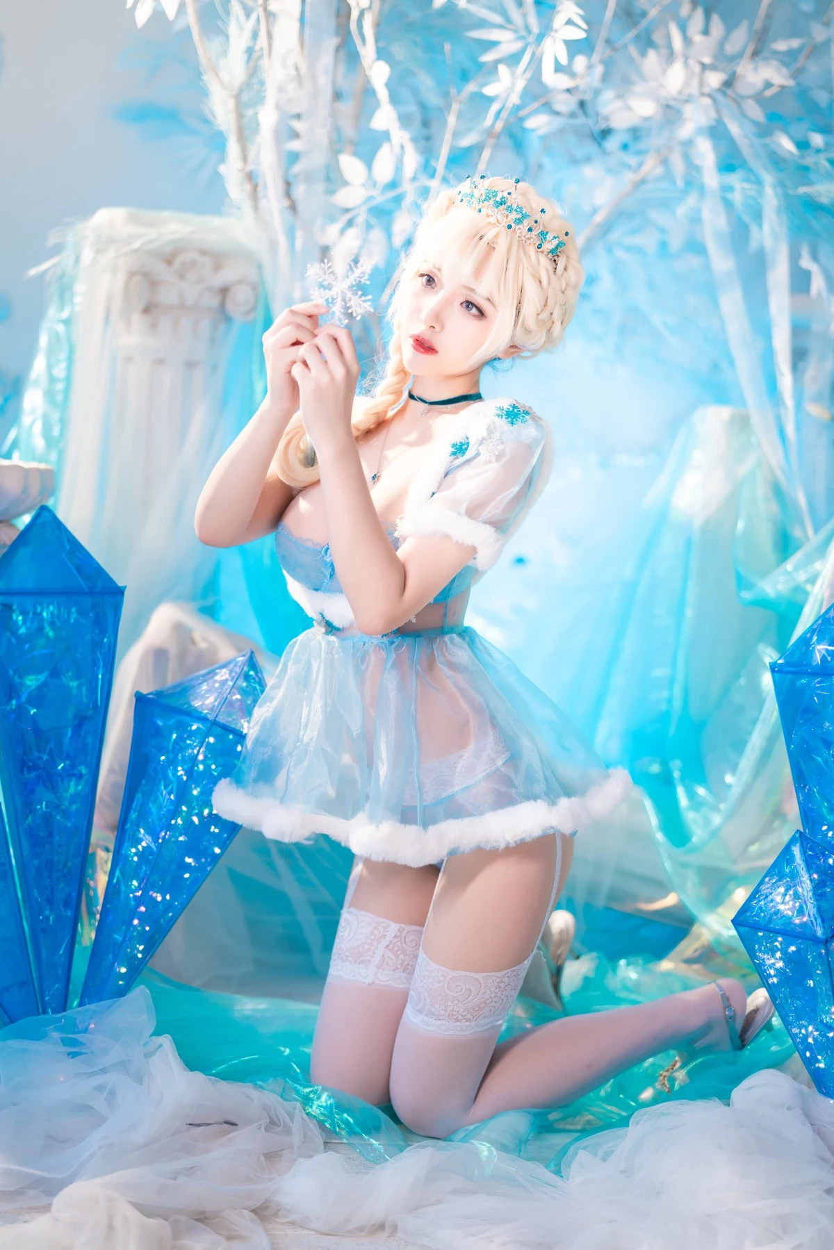 雯妹 Cosplay 冰雪 Snow Ice