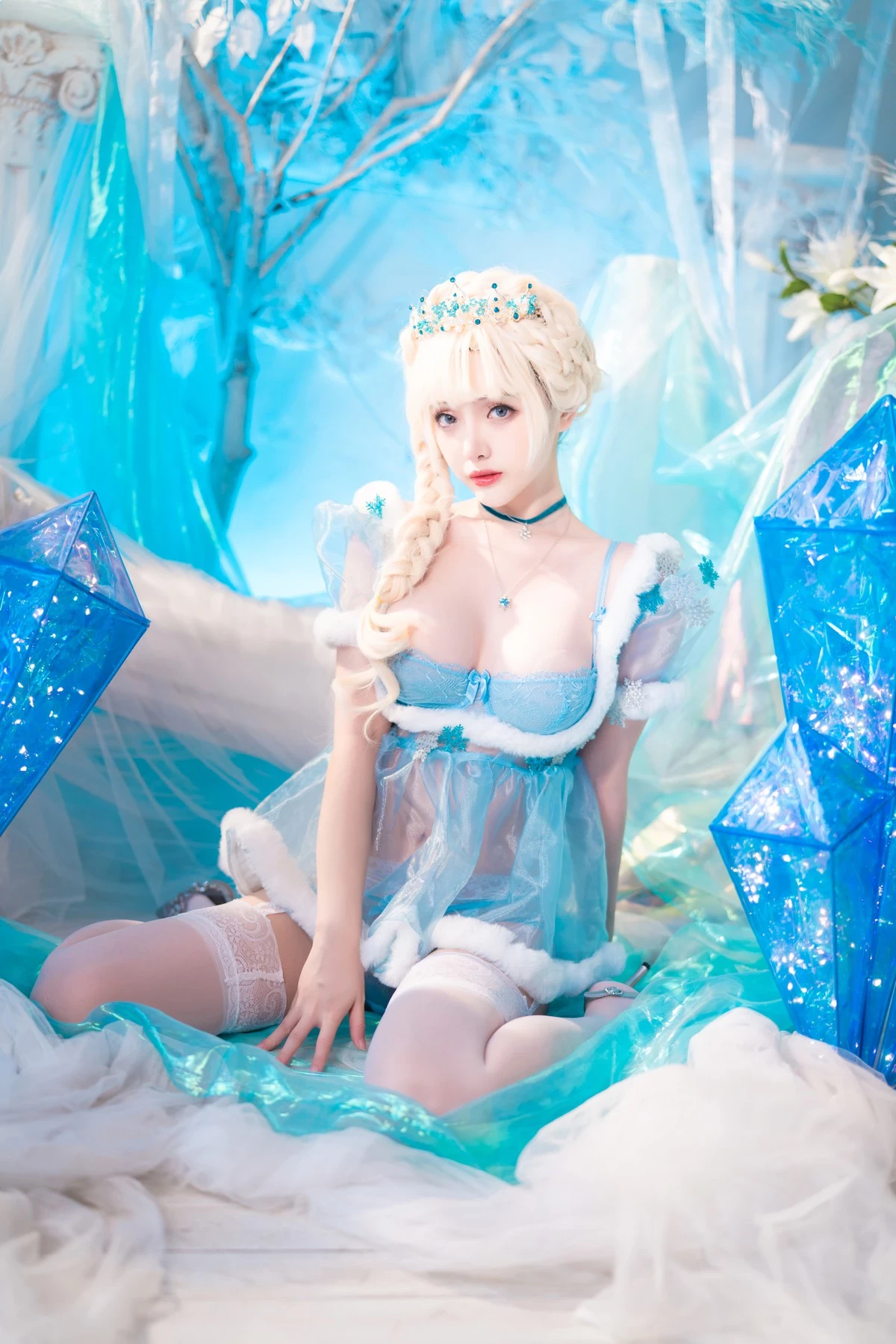 雯妹 Cosplay 冰雪 Snow Ice