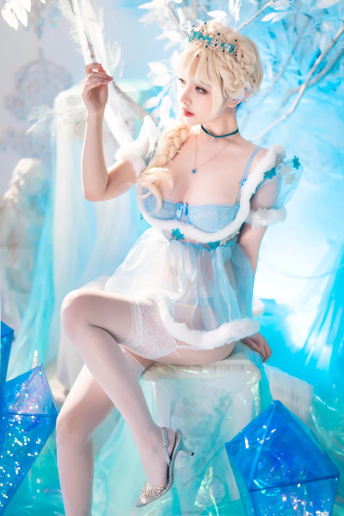 雯妹 Cosplay 冰雪 Snow Ice