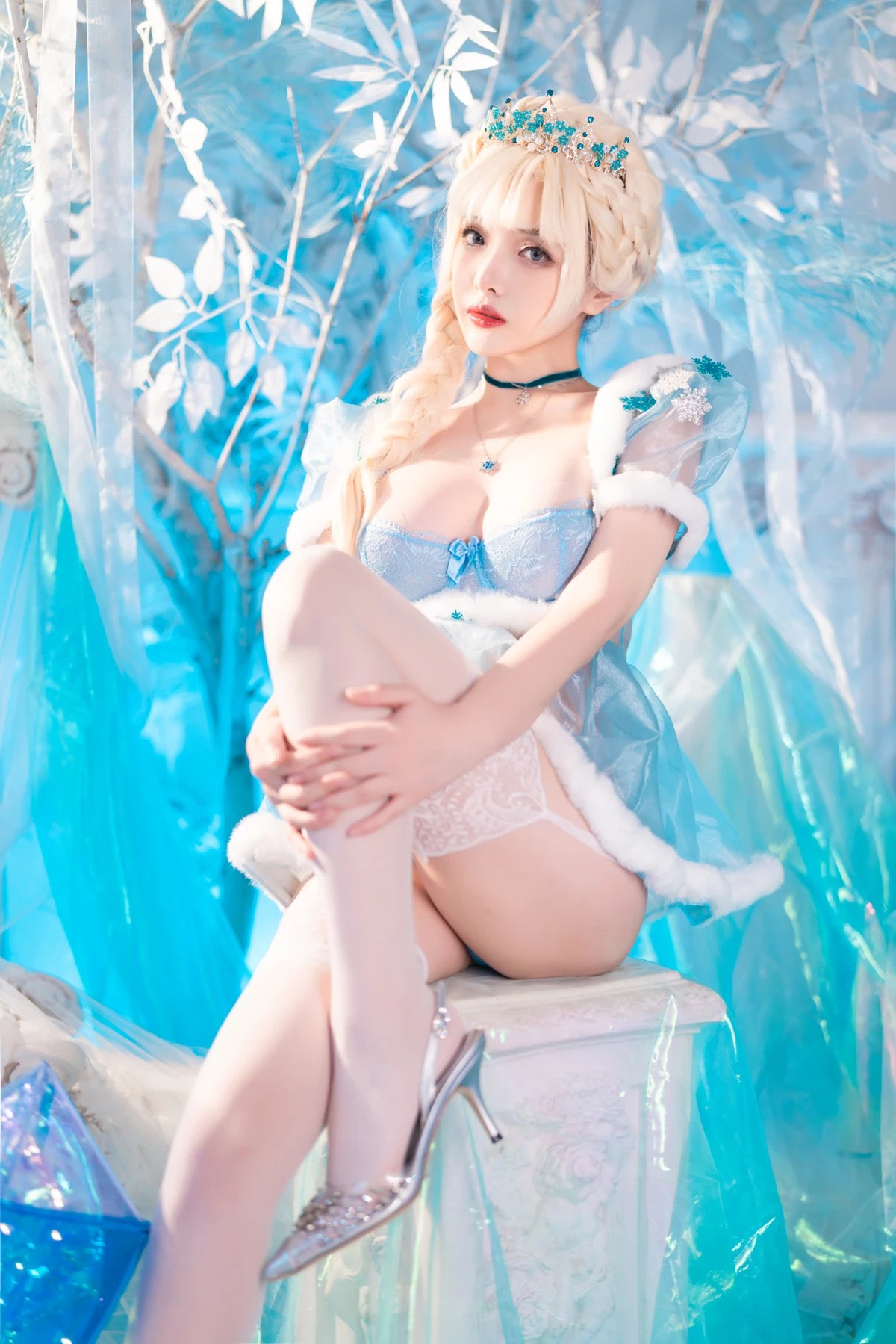 雯妹 Cosplay 冰雪 Snow Ice