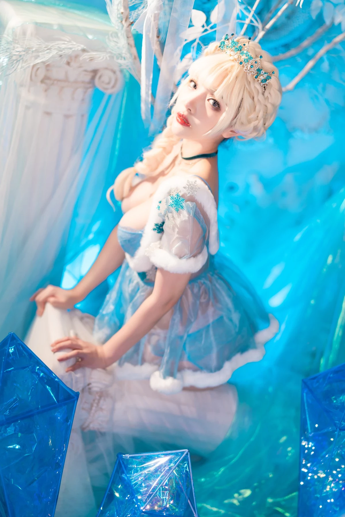 雯妹 Cosplay 冰雪 Snow Ice