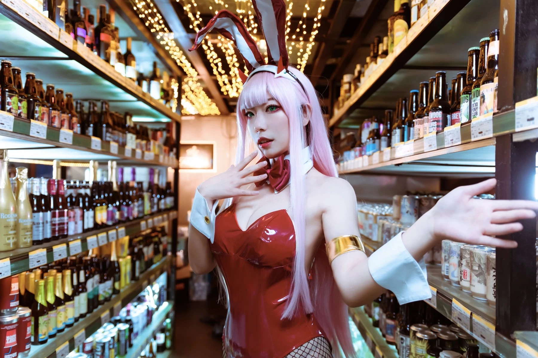 機智的嗶啵 Cosplay Zero Two Bunnygirl