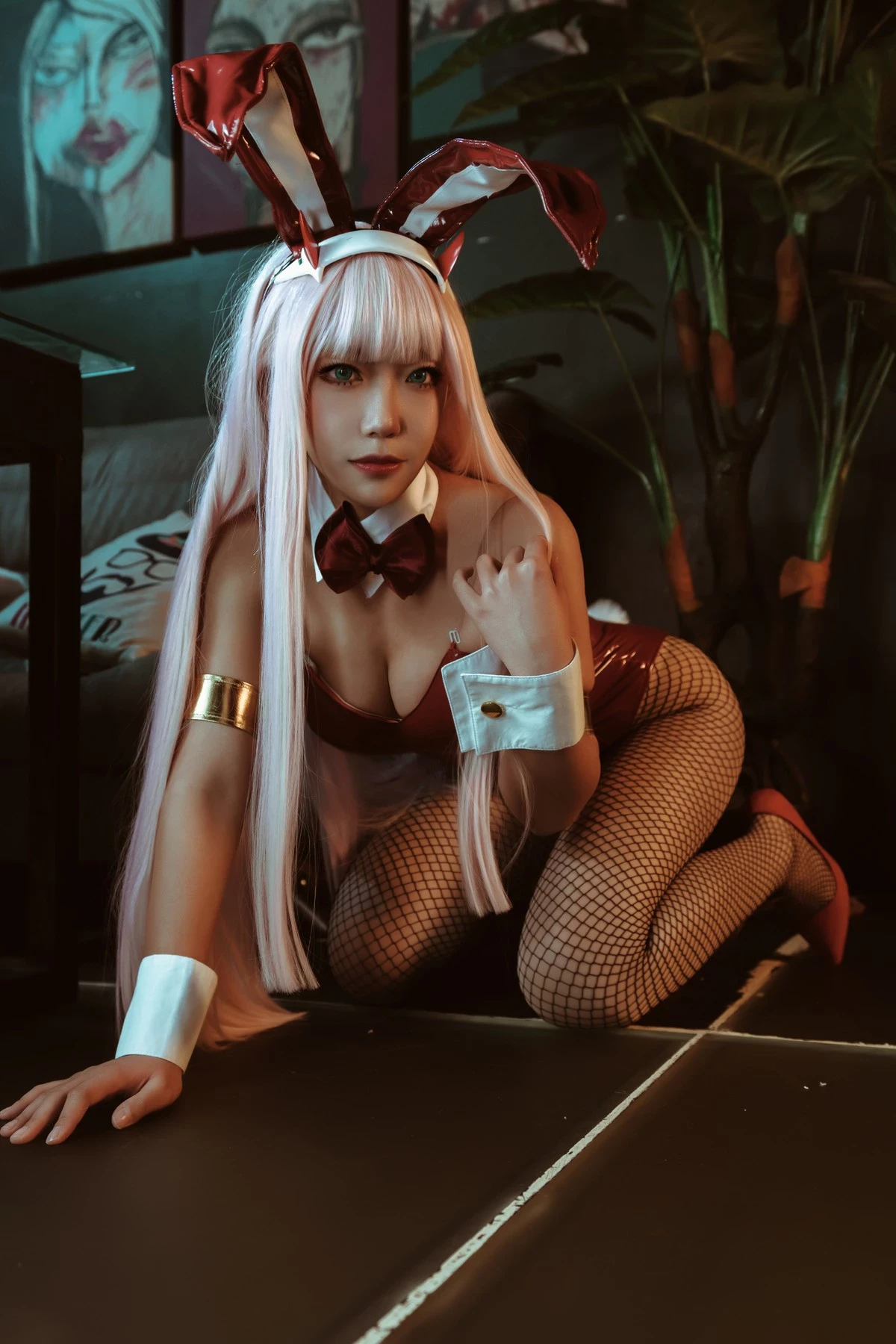 機智的嗶啵 Cosplay Zero Two Bunnygirl