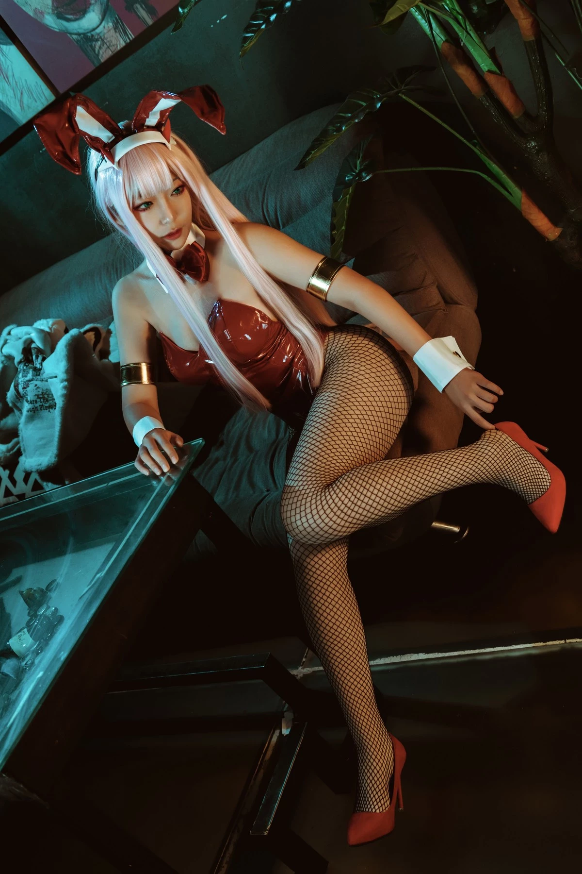 機智的嗶啵 Cosplay Zero Two Bunnygirl