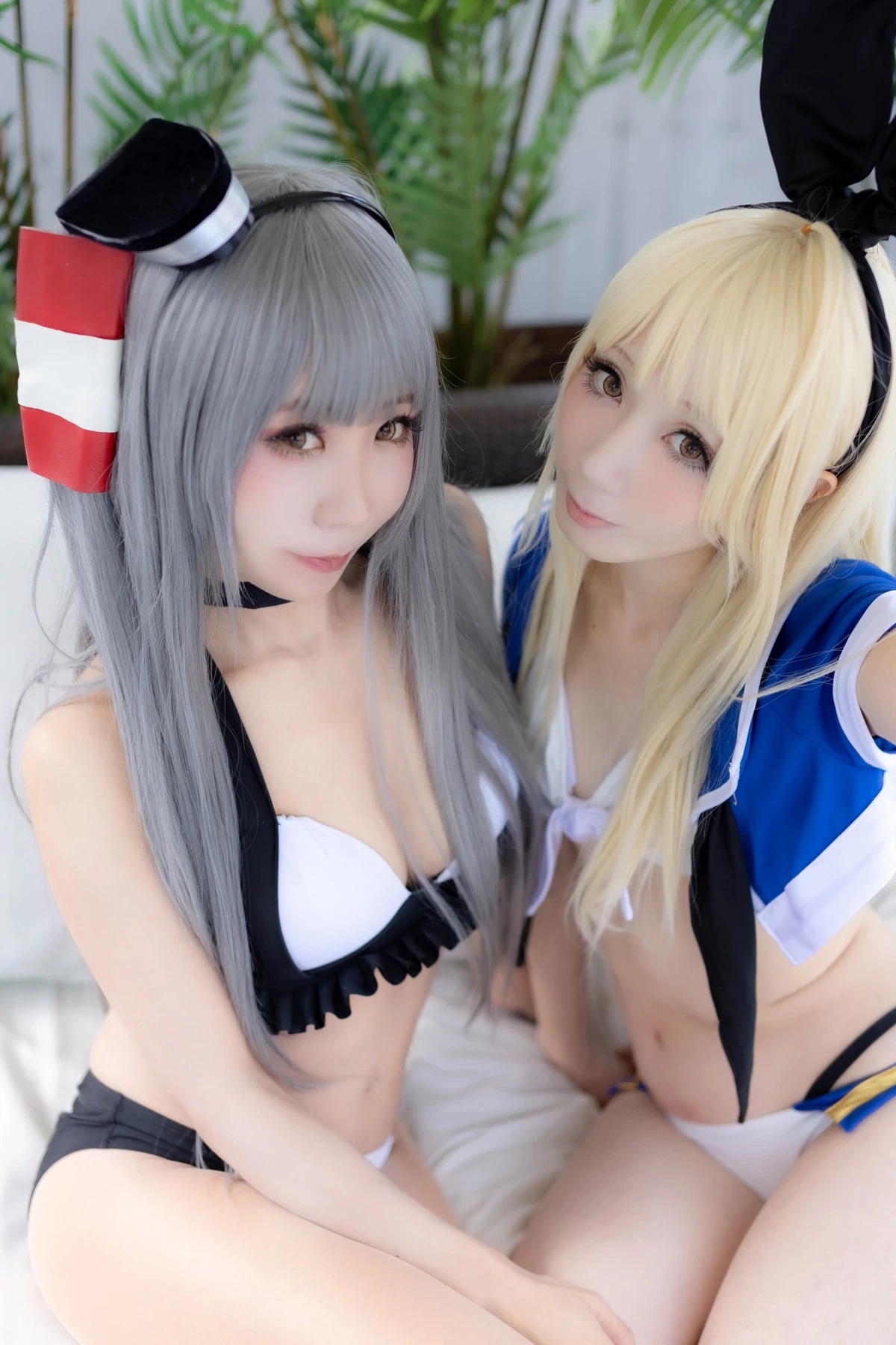 [Air Comiket 2] Shimakaze & Amatsukaze Swimsuit - Zekazeka 2