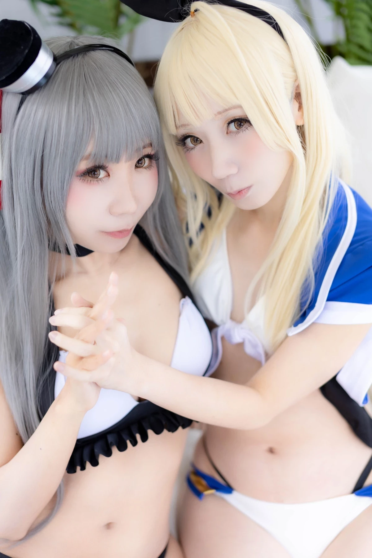 [Air Comiket 2] Shimakaze & Amatsukaze Swimsuit - Zekazeka 2