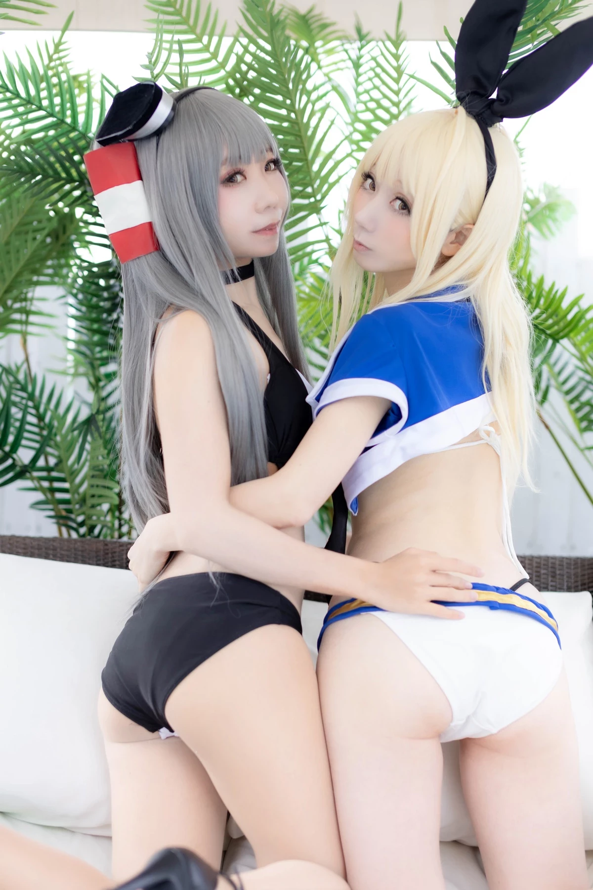 [Air Comiket 2] Shimakaze & Amatsukaze Swimsuit - Zekazeka 2