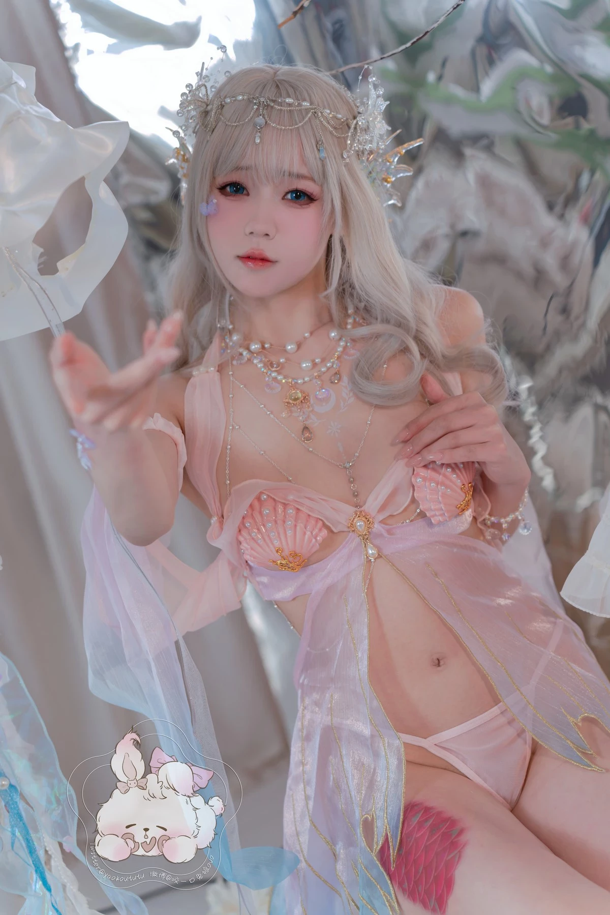 Cosplay 黏黏糰子兔 海的女兒