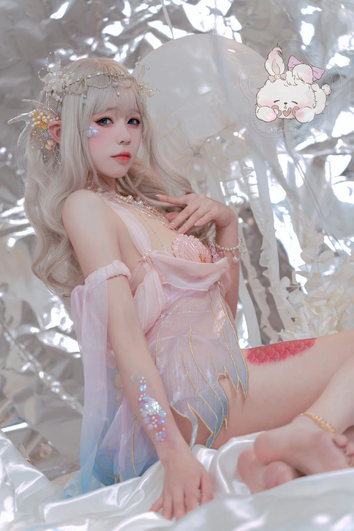 Cosplay 黏黏糰子兔 海的女兒