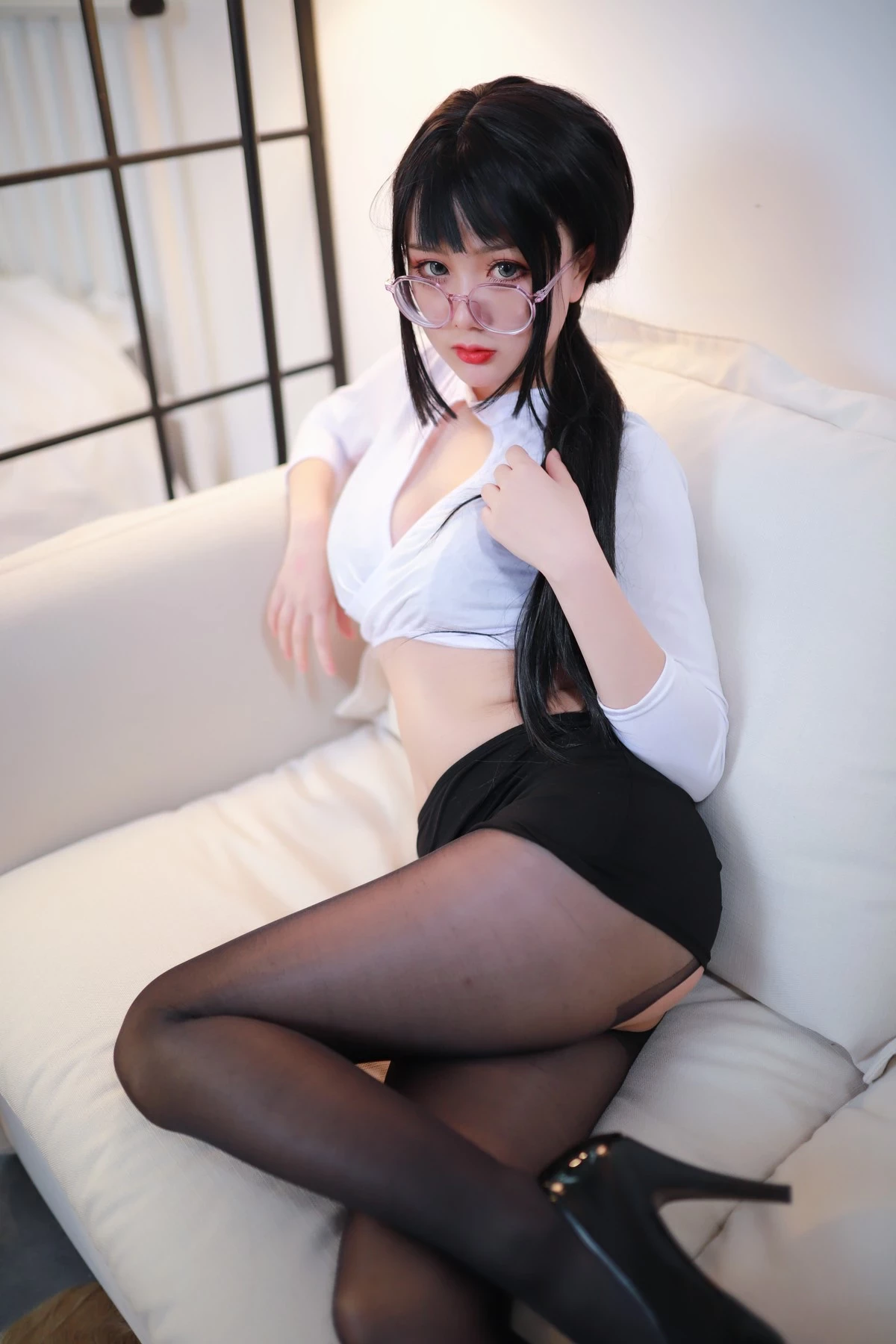 Cosplay 您的蛋蛋 OL Office Lady