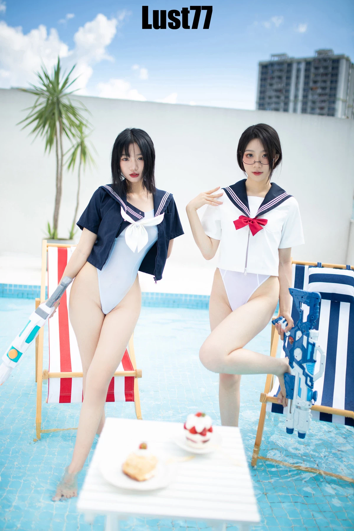 Cosplay 柒柒要乖哦 清涼夏日