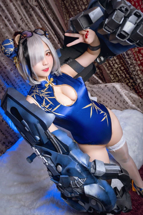 Cosplay 兔玩映畫 黑絲套裝