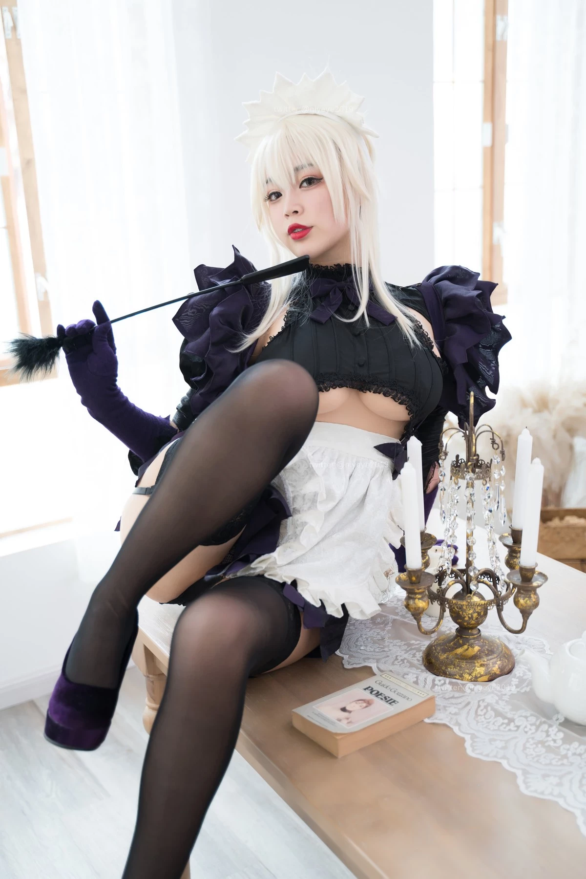 Cosplay 白燁 黑槍呆女僕