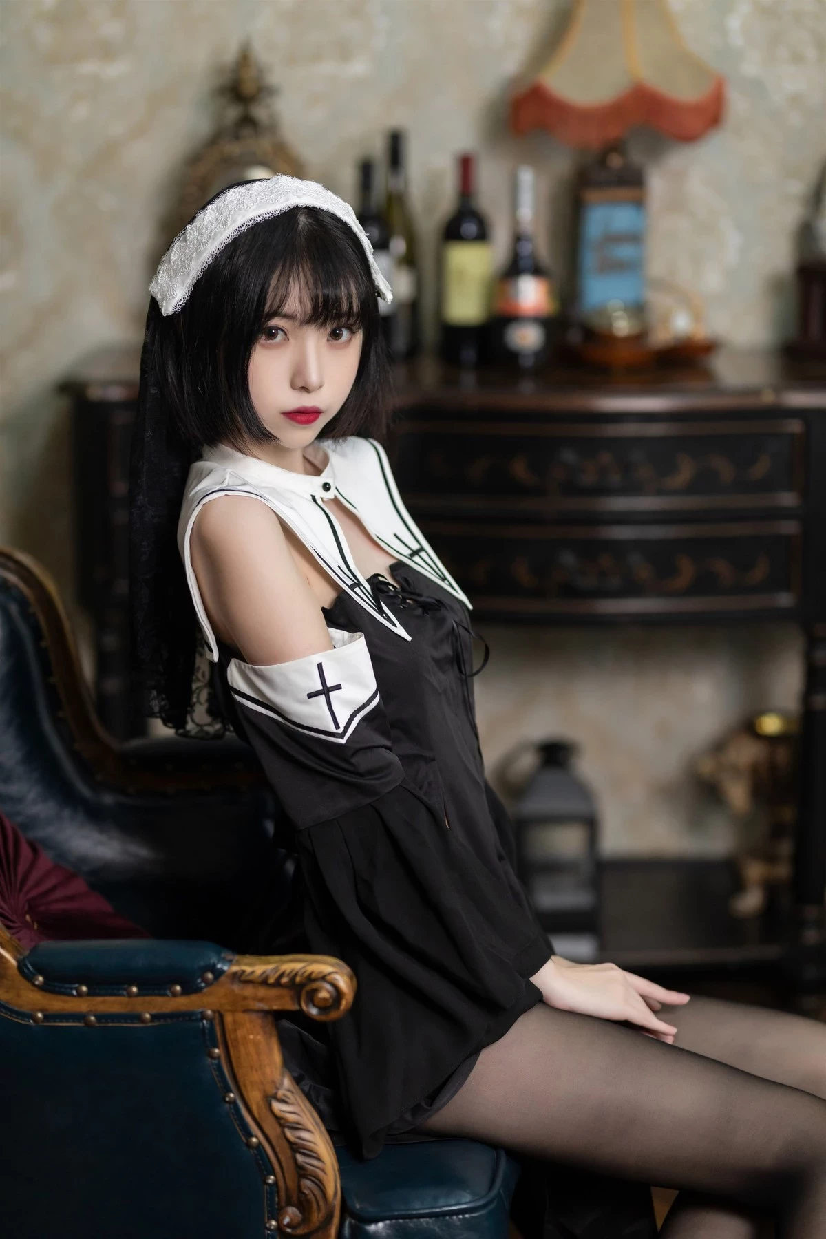 Cosplay 許嵐 叄月life 暗黑修女