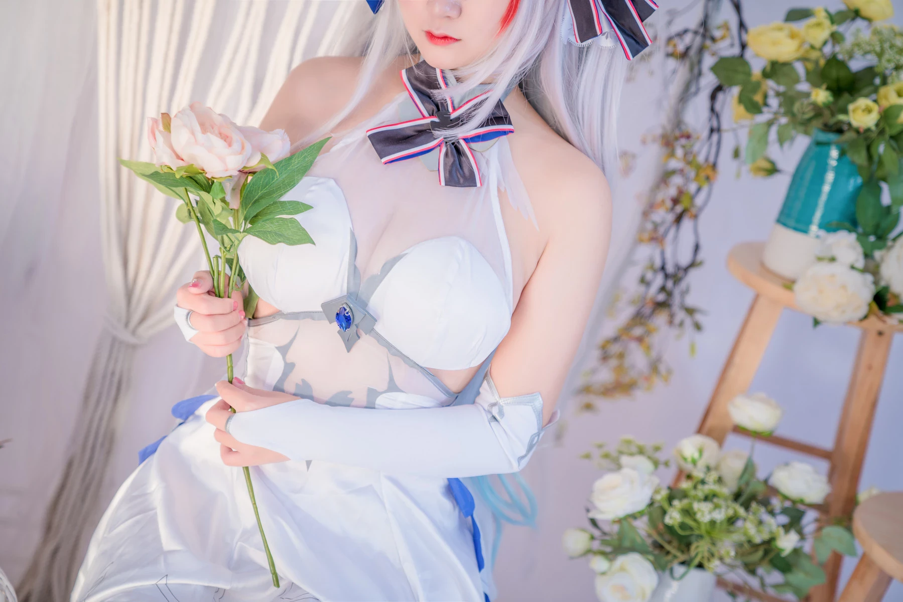 Cosplay 貓九醬Sakura 碧藍誓約 Set.01