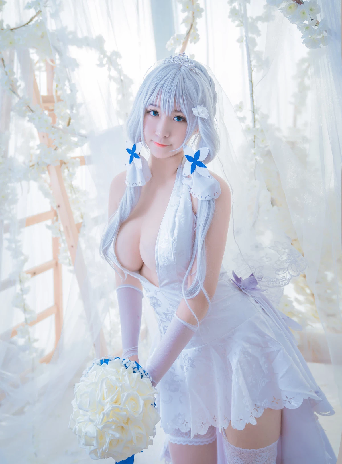 Cosplay 貓九醬Sakura 碧藍誓約 Set.01