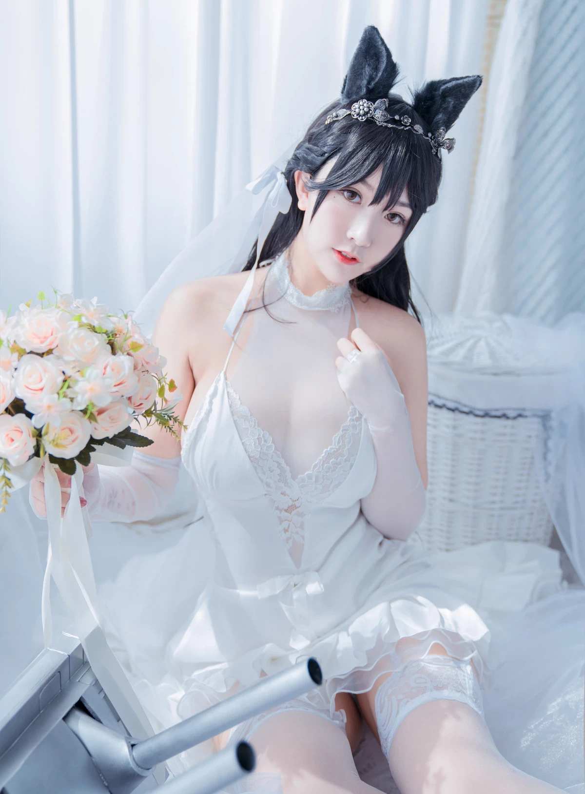 Cosplay 貓九醬Sakura 碧藍誓約 Set.02