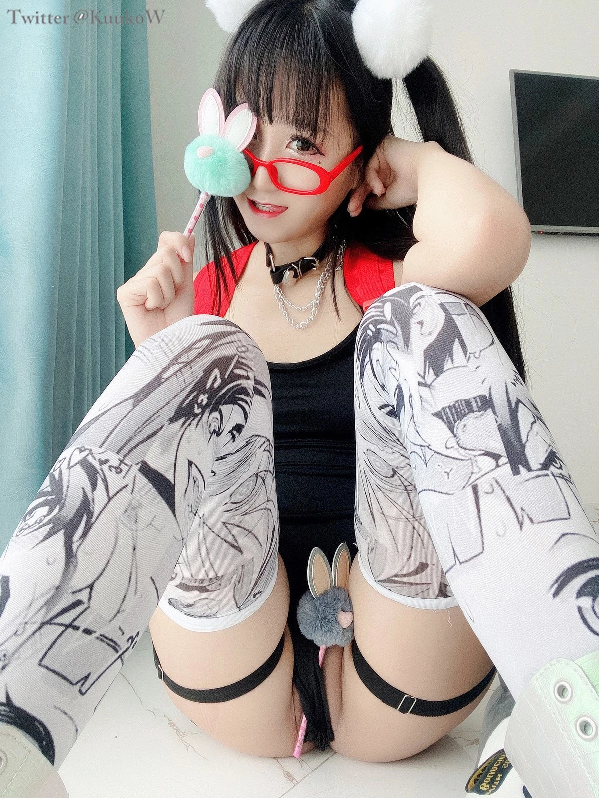 Cosplay KuukoW クー子 Megane Chan