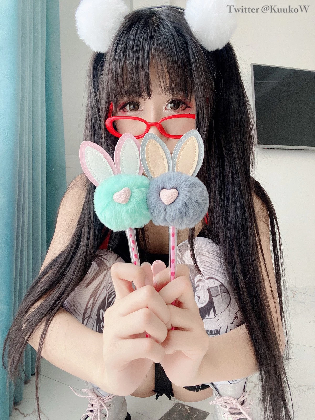 Cosplay KuukoW クー子 Megane Chan