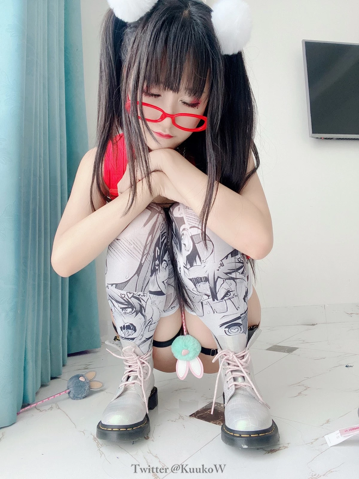 Cosplay KuukoW クー子 Megane Chan