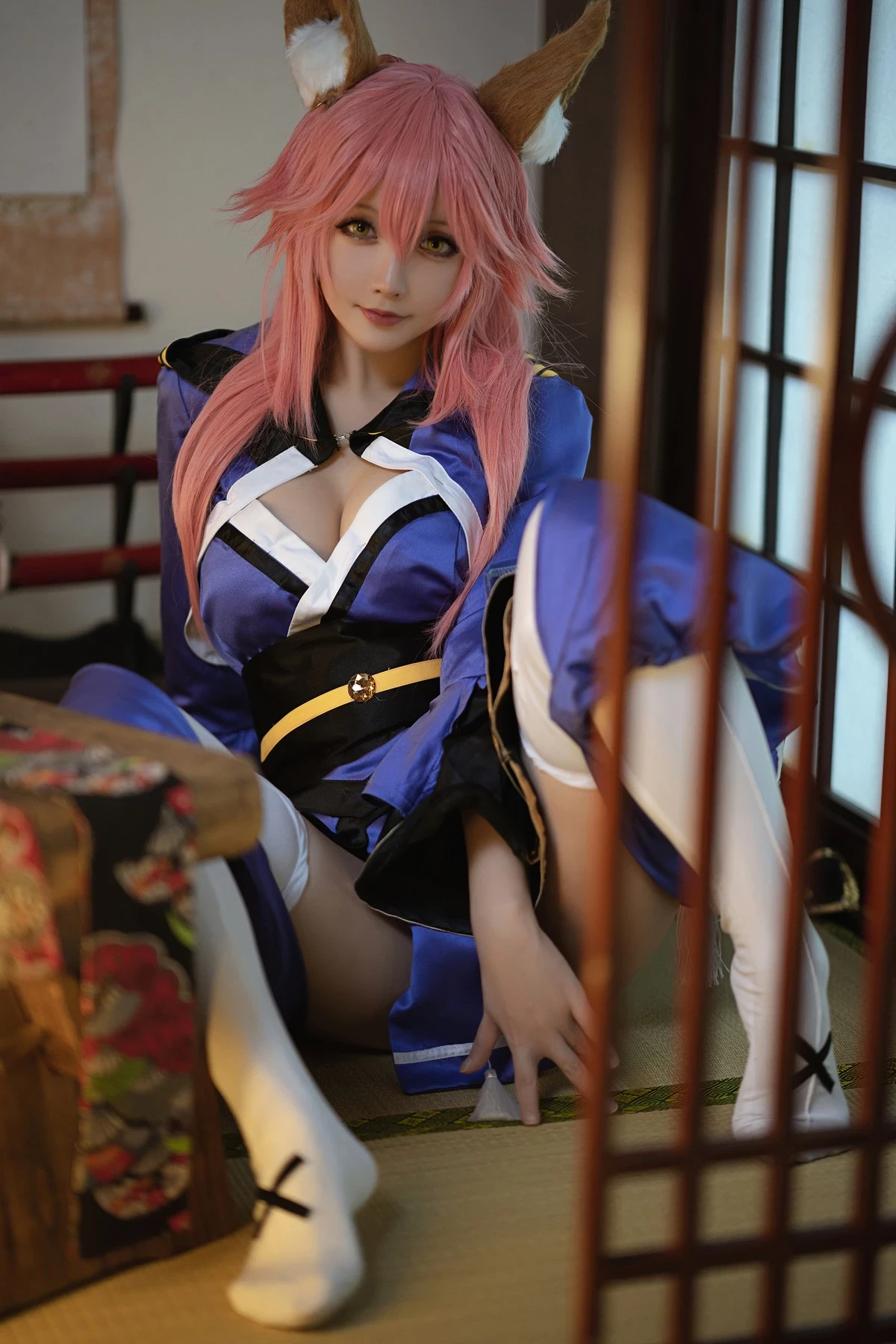 Cosplay 星之遲遲Hoshilily 玉藻前忠犬蓄勢待發