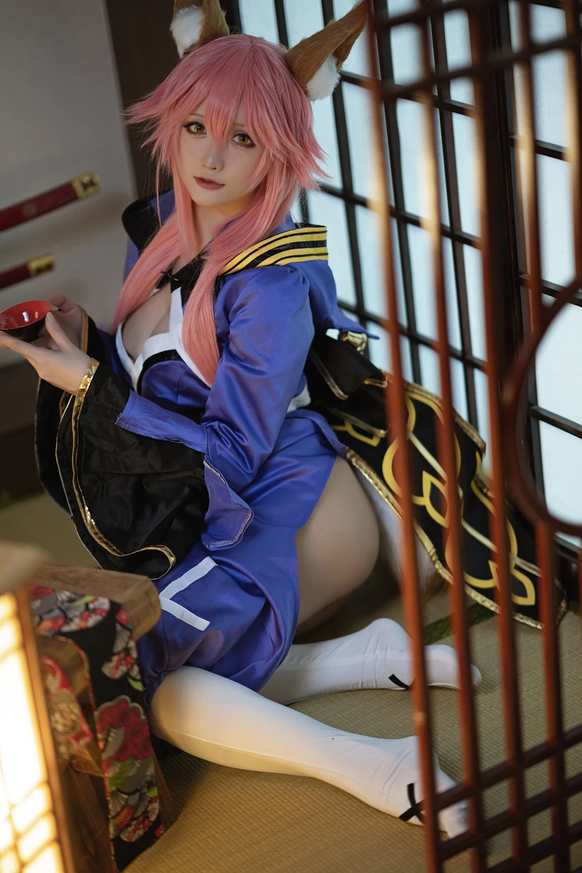 Cosplay 星之遲遲Hoshilily 玉藻前忠犬蓄勢待發