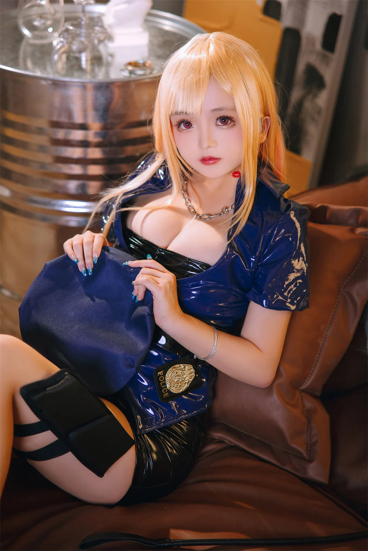 Cosplay 日奈嬌 喜多川海夢女警