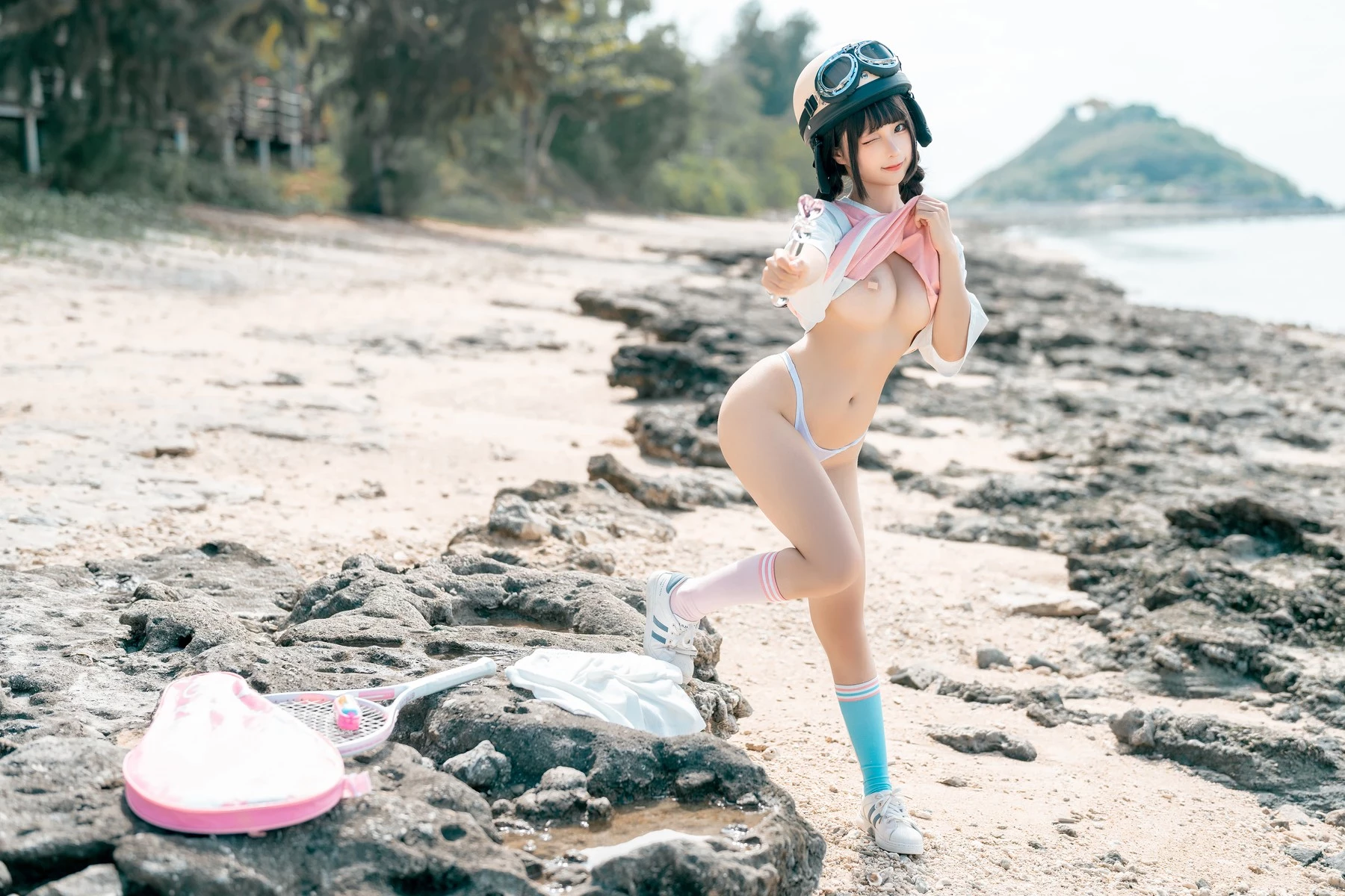 Cosplay 蠢沫沫 Chunmomo Electric Car Set.02