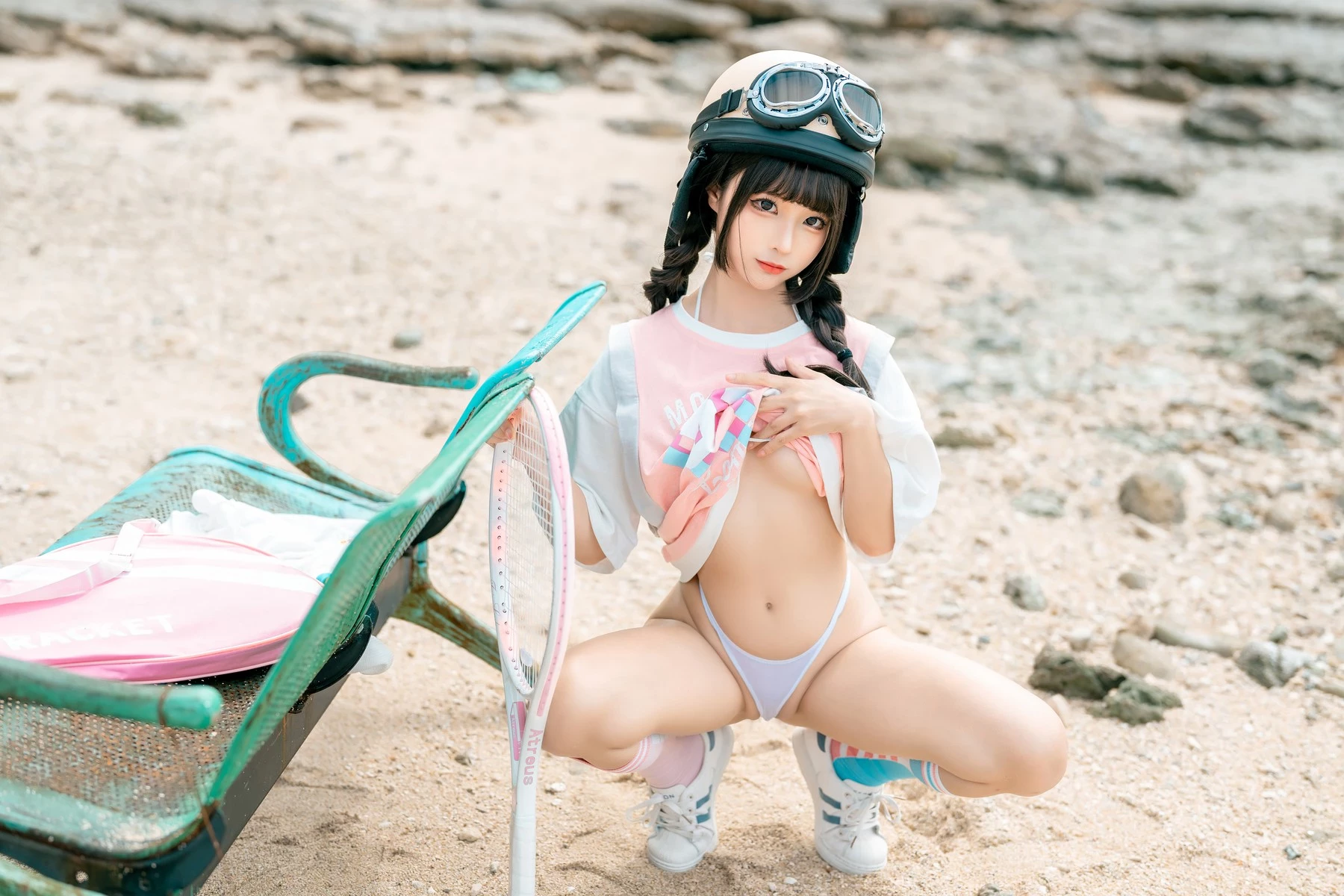 Cosplay 蠢沫沫 Chunmomo Electric Car Set.01