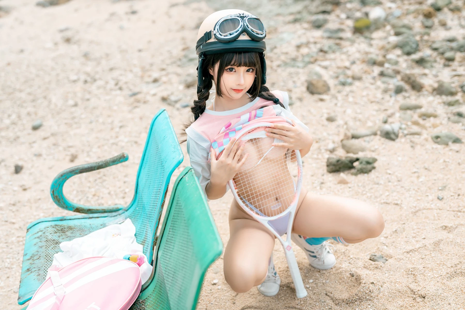 Cosplay 蠢沫沫 Chunmomo Electric Car Set.01