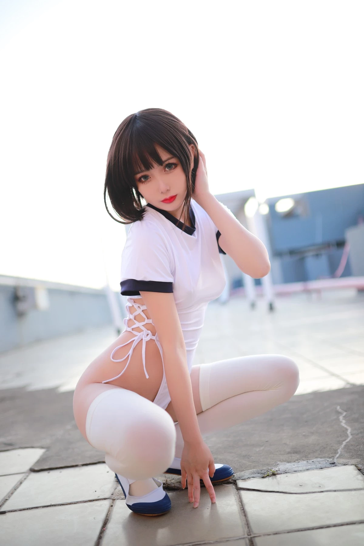 Cosplay 您的蛋蛋 激凸體操服