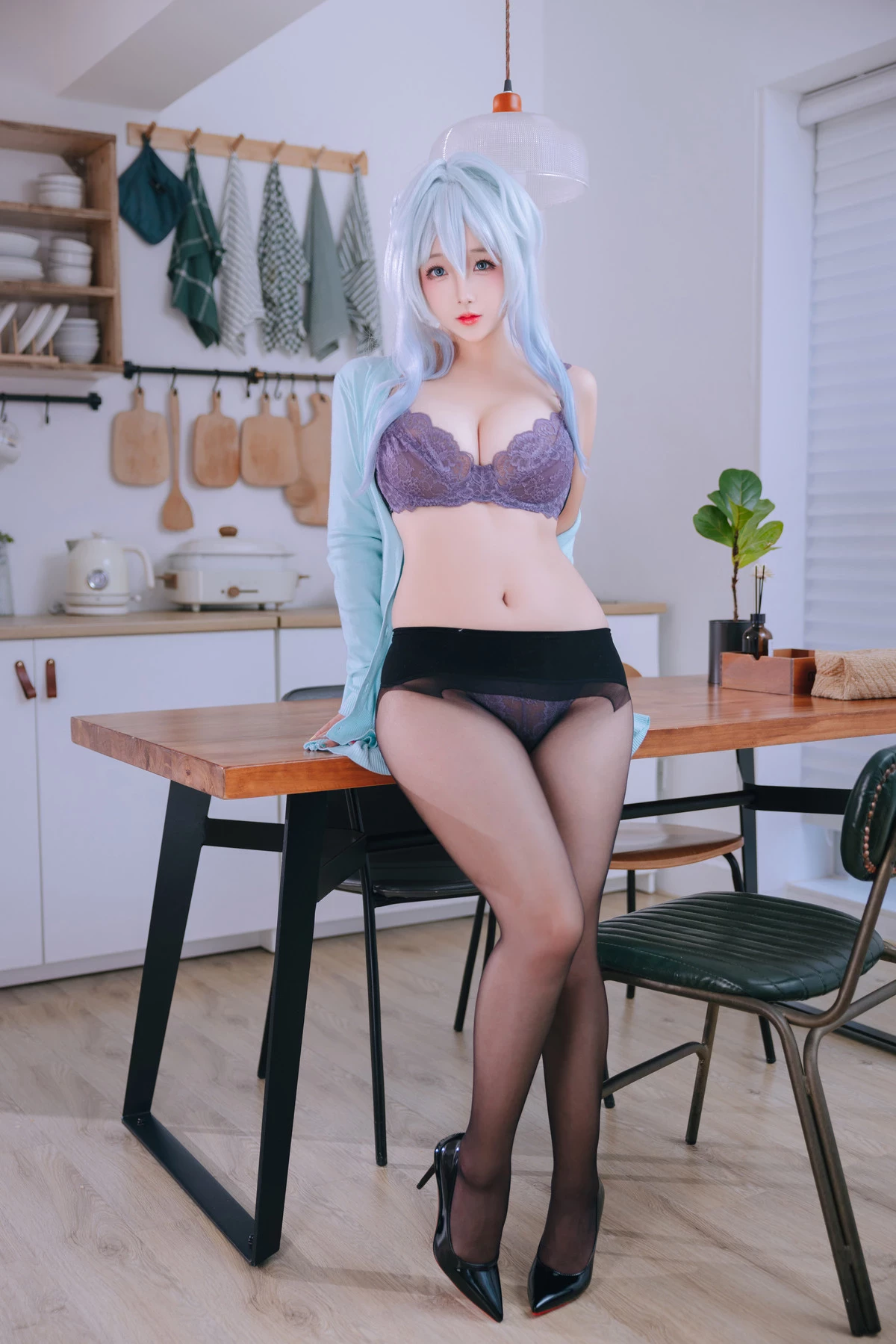 Cosplay Rinaijiao日奈嬌 未亡人雪女 Set.01