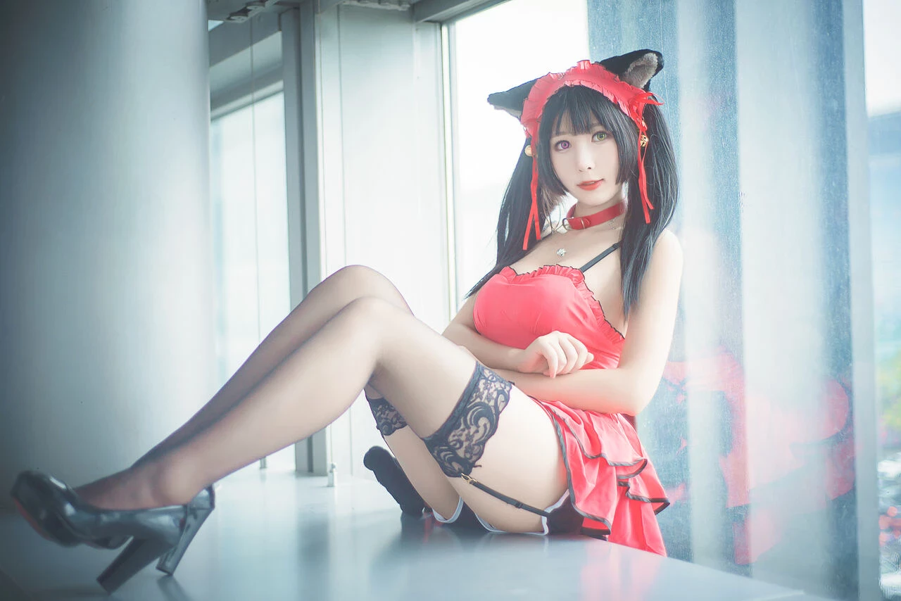 [黑米粥[小酥醬]] Tokisaki Kurumi Nekomimi Underwear