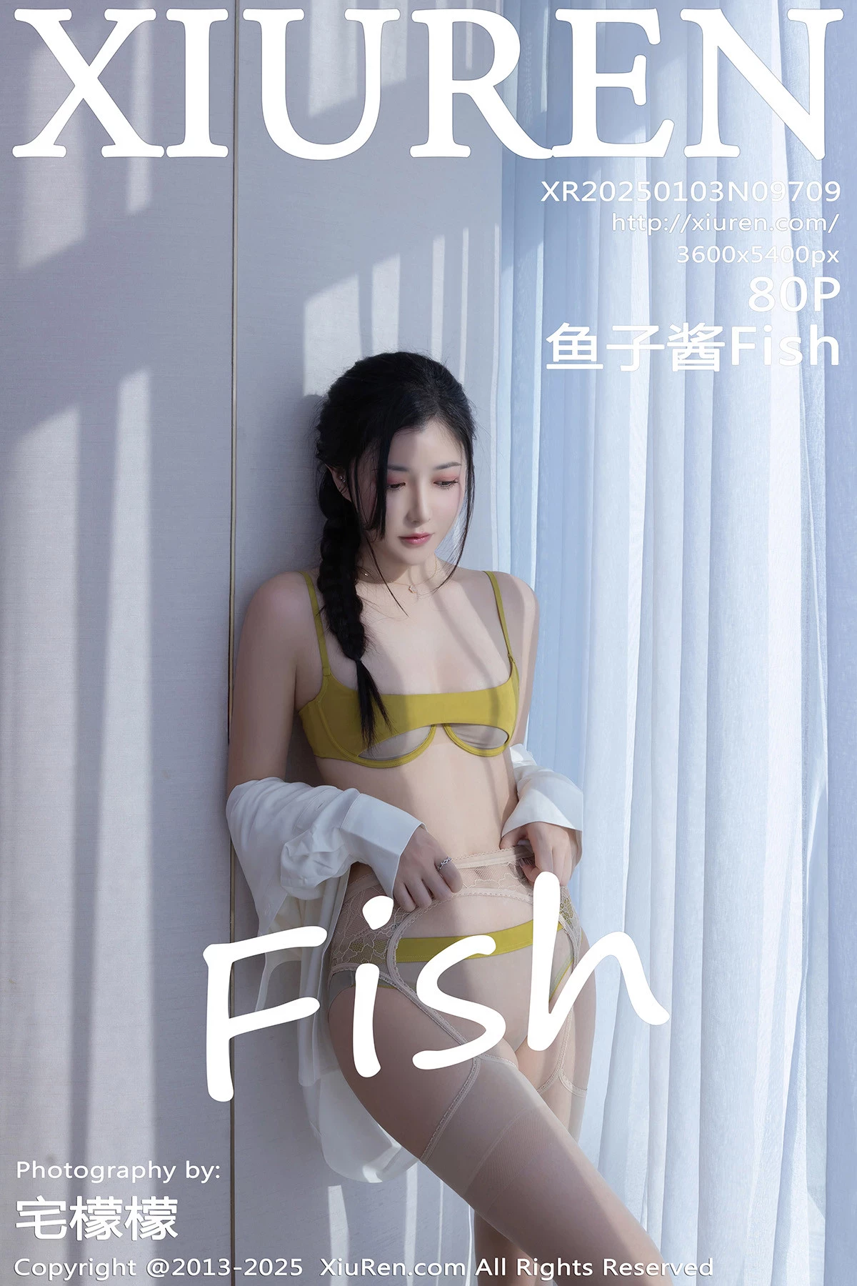 [XiuRen秀人网]2025.01.03 Vol.9709 鱼子酱Fish 丝袜美腿 完整版无水印写真[80P]